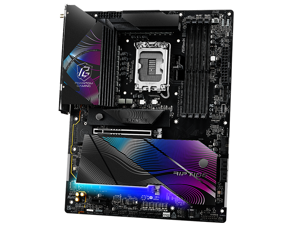 ASRock Z890 Riptide WiFi LGA 1851 ATX Motherboard - Newegg.com